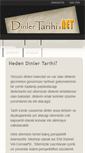 Mobile Screenshot of dinlertarihi.net